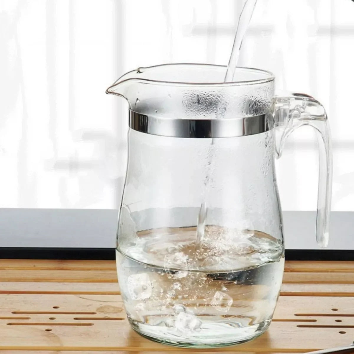 Chaleira de Vidro com Infusor em Aço Inox - 900ml
