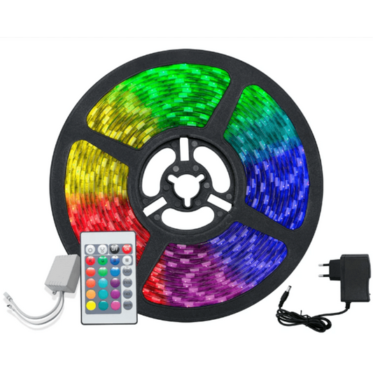 Fita LED Colorida 5M com controle