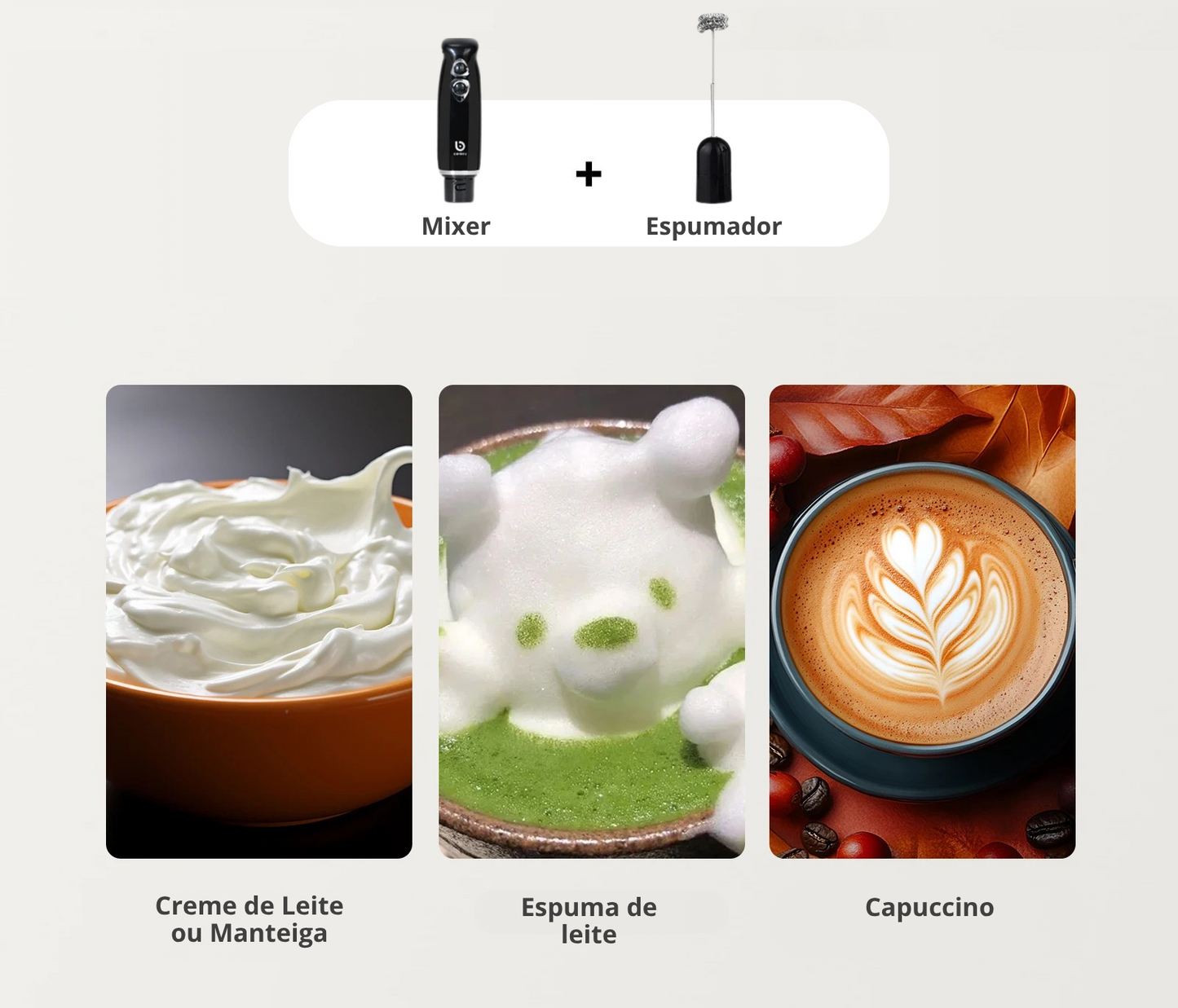 Mixer 5 em 1 para Receitas Completas