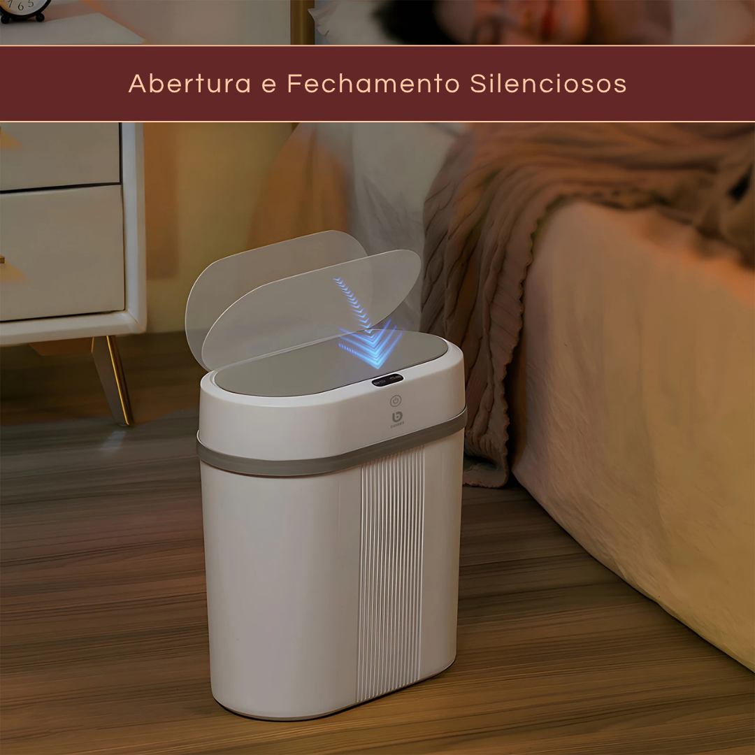 Lixeira 12L com Sensor de Movimento