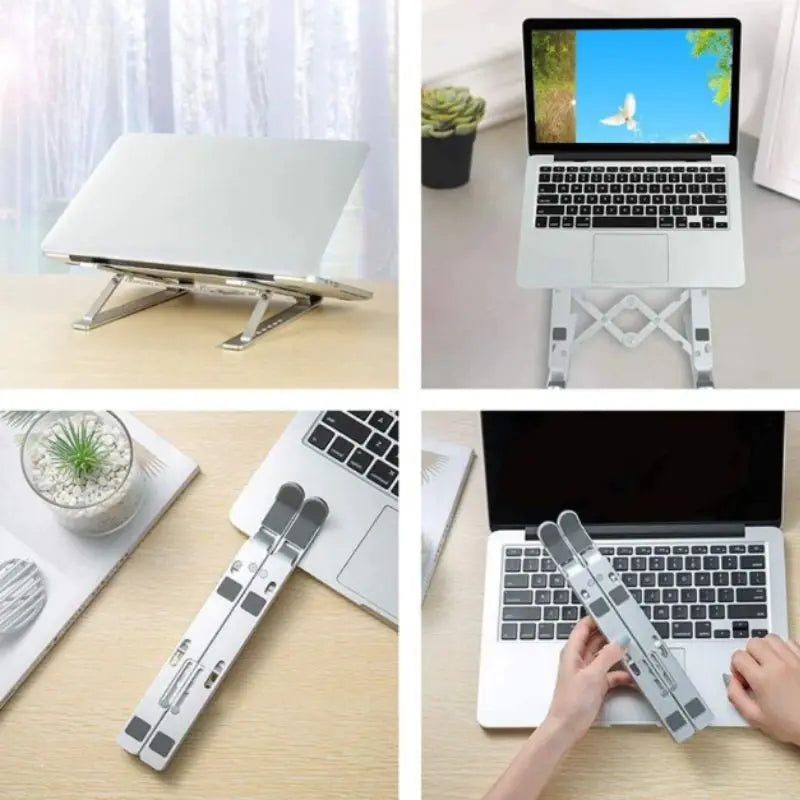 Suporte regulável para notebook e Mac