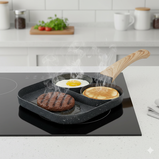 Frigideira Multiuso 3 Divisórias