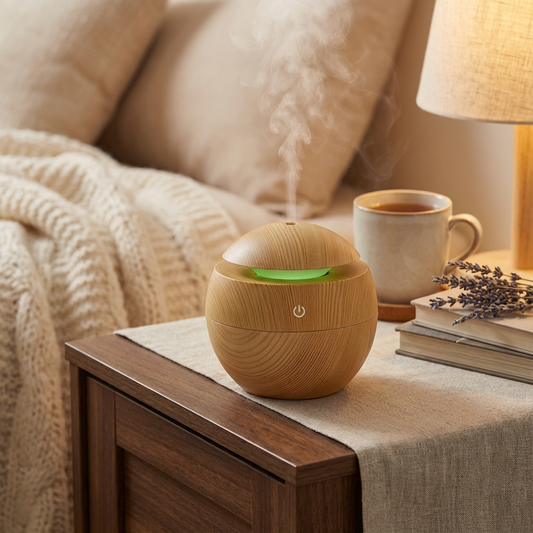 Umidificador de Ar e Aromatizante Amadeirado Essencials