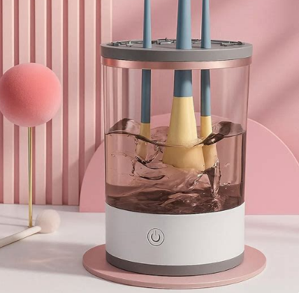 Limpador de Pincéis de maquiagem Automático
