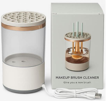 Limpador de Pincéis de maquiagem Automático