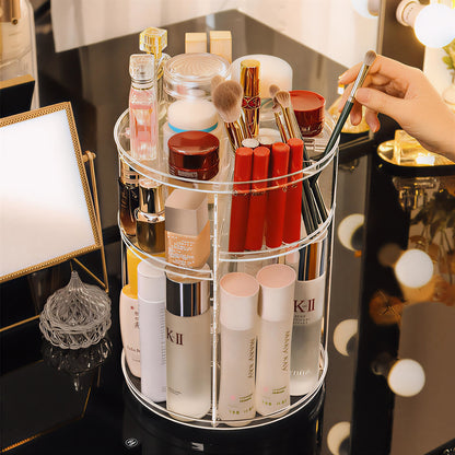 Organizador de Cosméticos e Maquiagem Acrílico 360º
