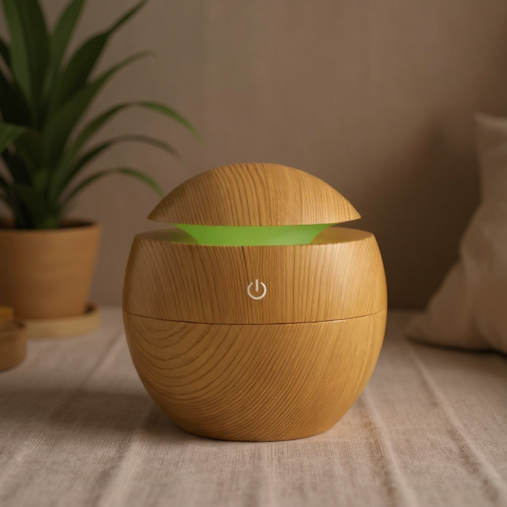 Umidificador de Ar e Aromatizante Amadeirado Essencials